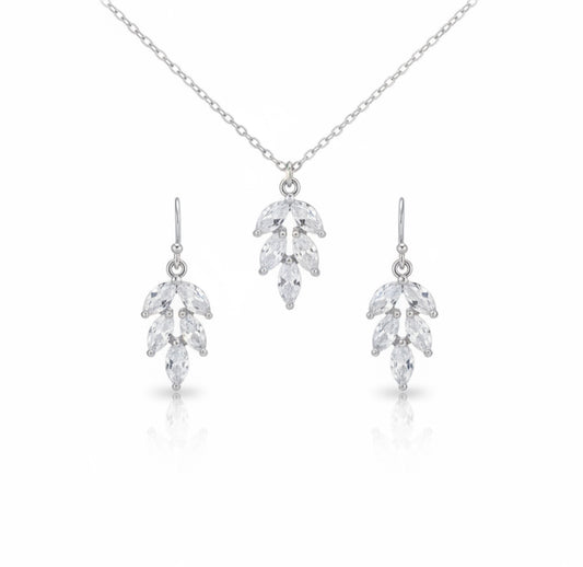 Zirconia earrings
