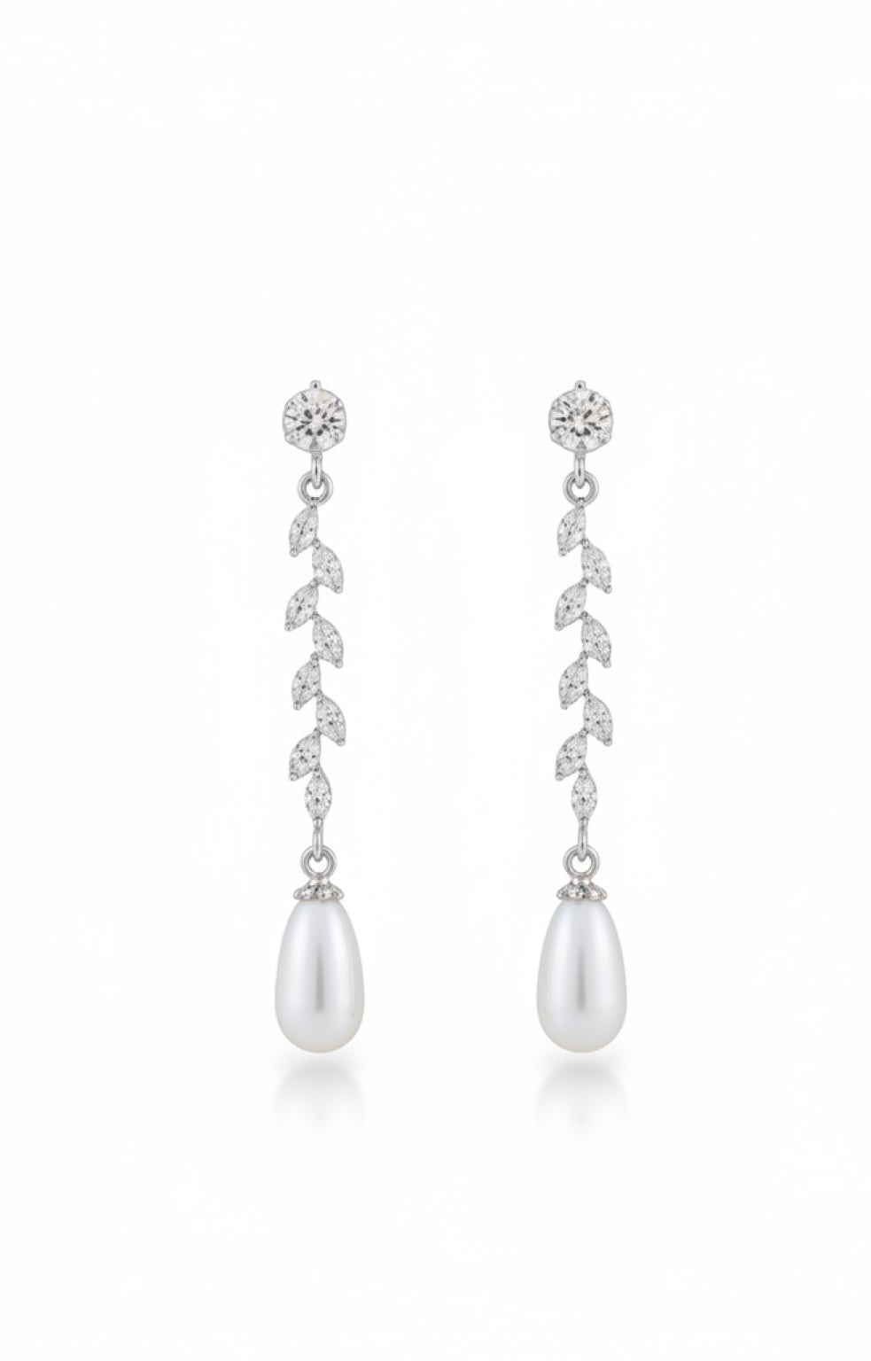Ohrringe mit Swarovski Perlen