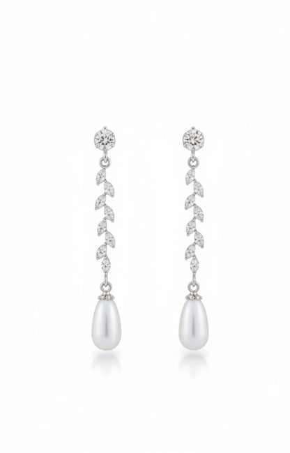 Ohrringe mit Swarovski Perlen