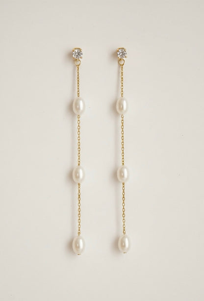 Brautschmuck mit Süßwasserperlen