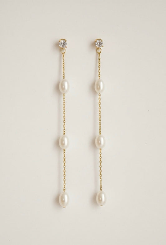 Brautschmuck mit Süßwasserperlen