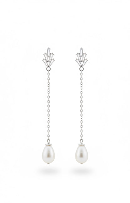 Ohrringe mit Swarovski Perlen