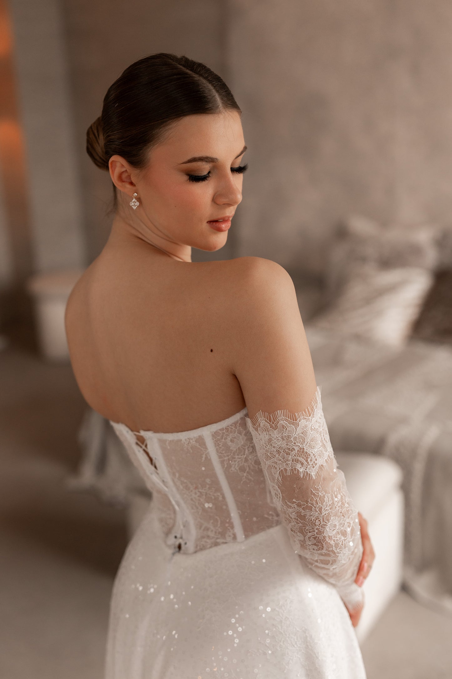 Bridal Zirconia Earrings