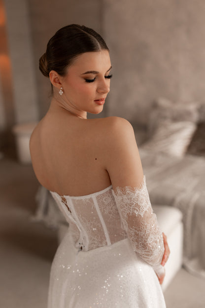 Bridal Zirconia Earrings