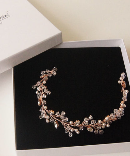 Braut Haarschmuck mit Perlen
