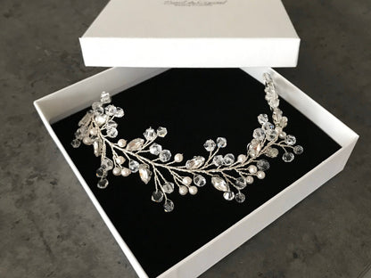 Braut Haarschmuck mit Perlen