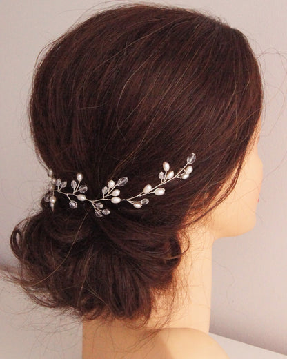 Braut Haarschmuck mit Perlen