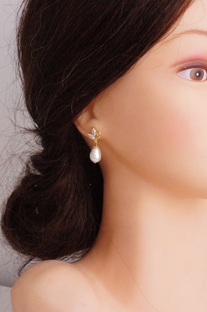 Brautschmuck Set mit Perlen