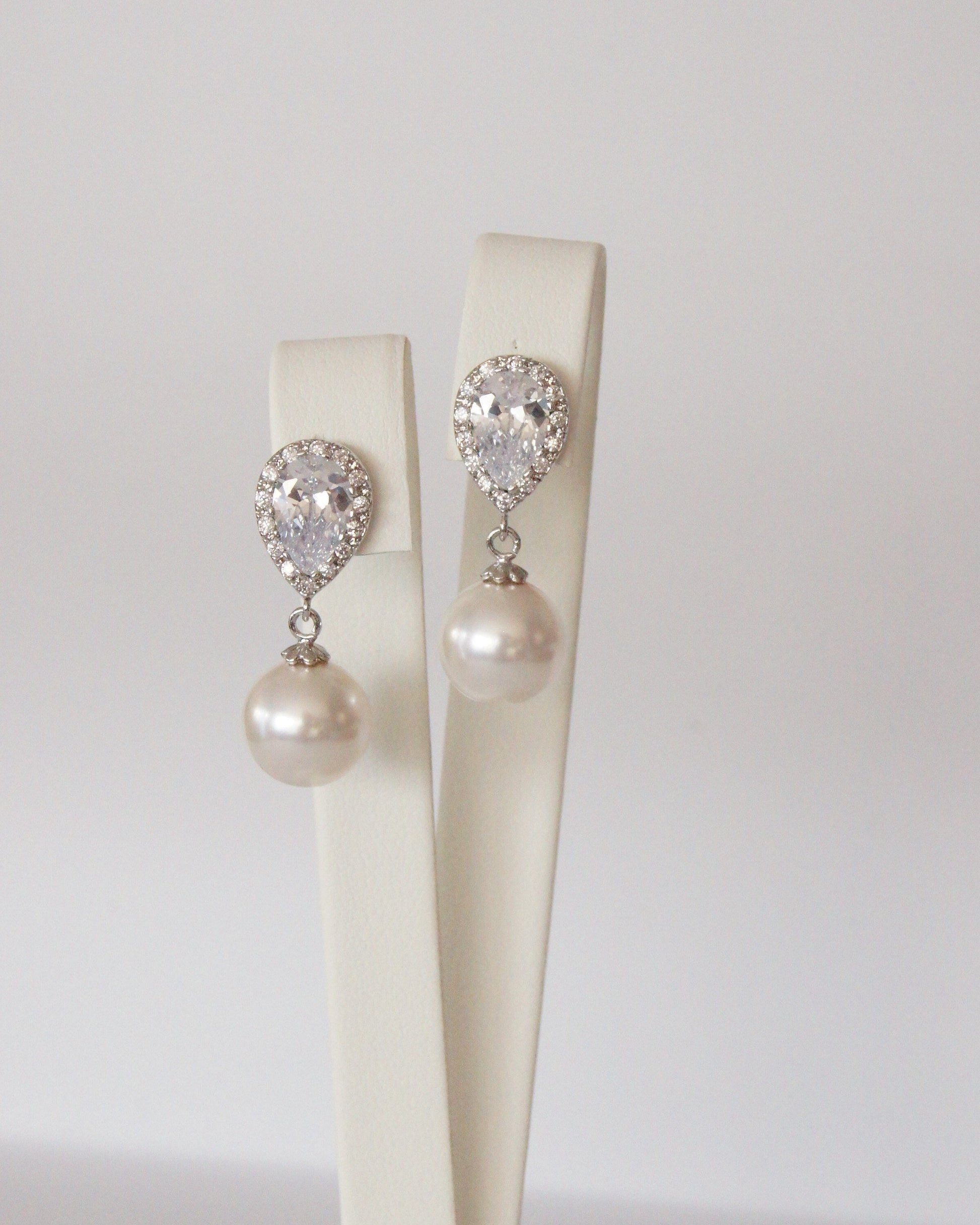 Brautschmuck Set mit Perlen