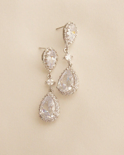 Brautschmuck Set mit Zirkonia