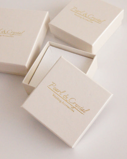 Brautschmuck Set mit Perlen