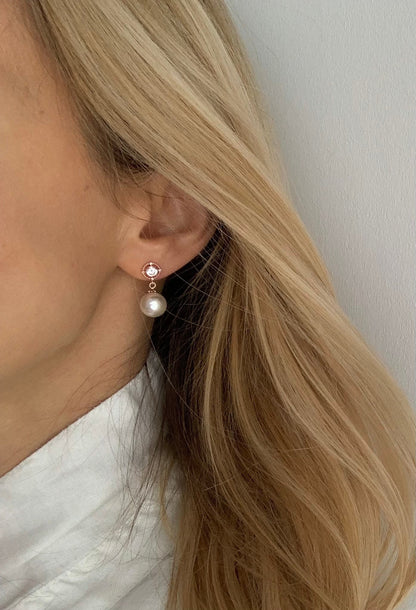 Brautschmuck Set mit Perlen