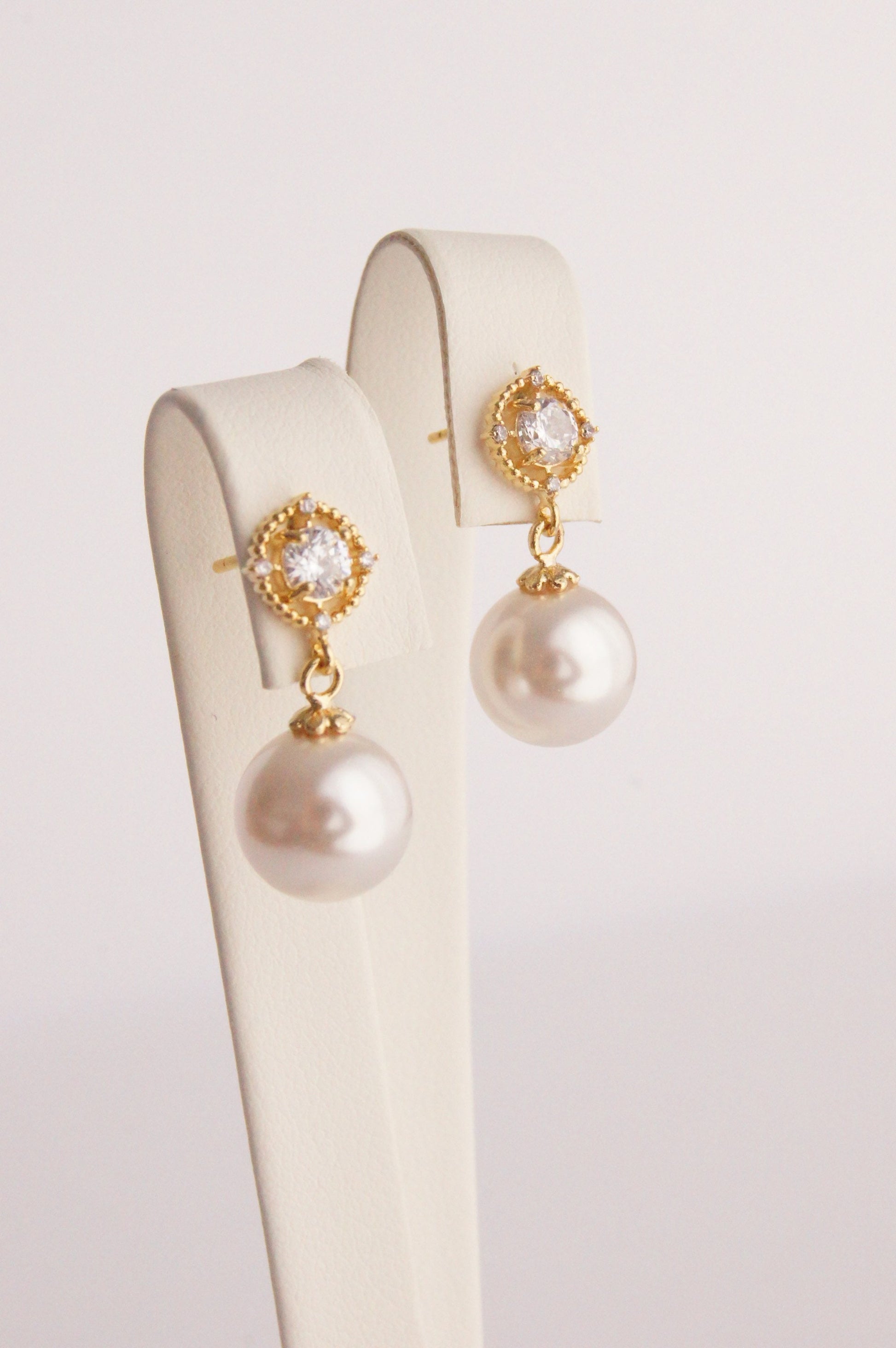 Brautschmuck Set mit Perlen