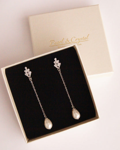 Brautschmuck Set mit Perlen