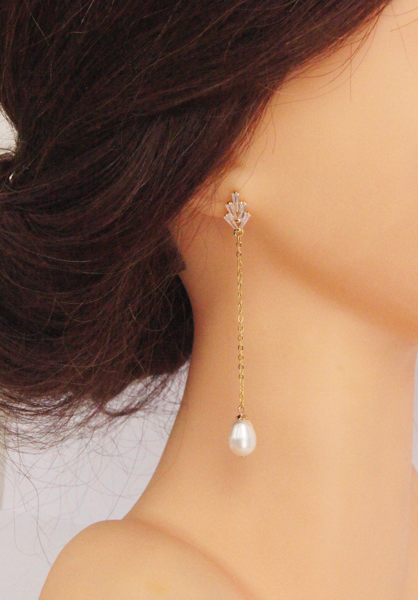 Brautschmuck Set mit Perlen