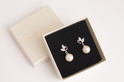 Brautschmuck Set mit Perlen