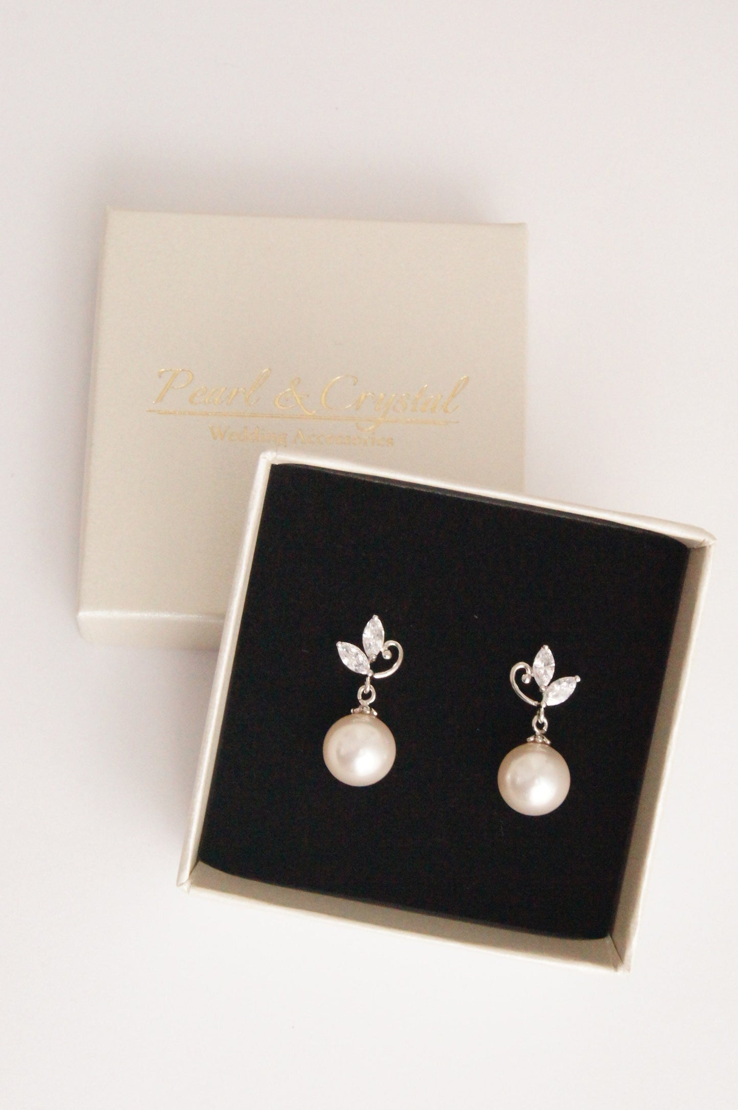 Brautschmuck Set mit Perlen