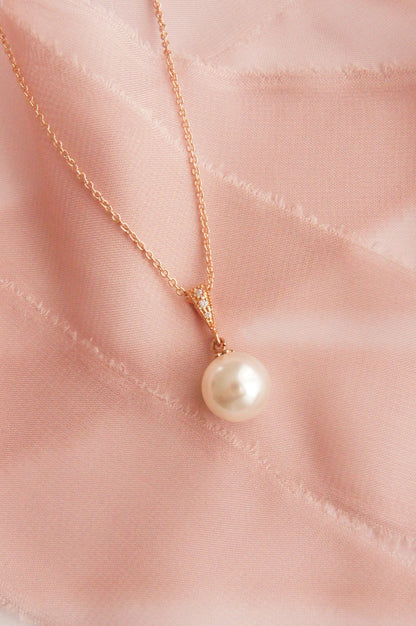 Brautschmuck Set mit Perlen