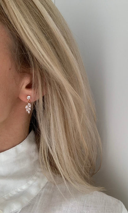 Brautschmuck Set mit Zirkonia