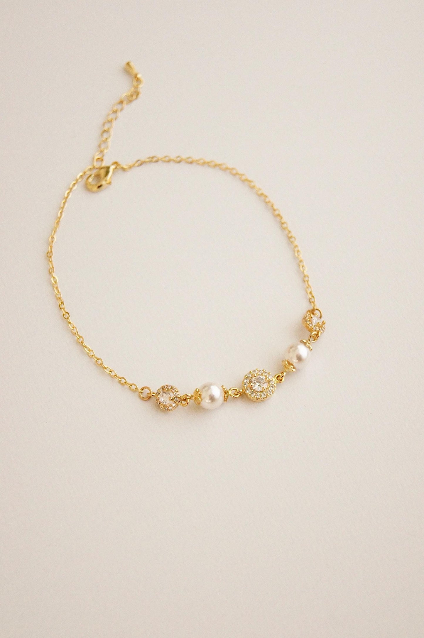 Braut Armband mit Perlen