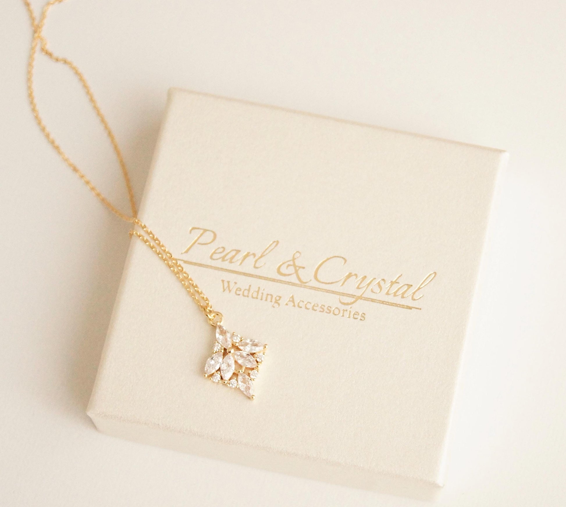 Elegante Braut Ohrhänger mit Zirkonia