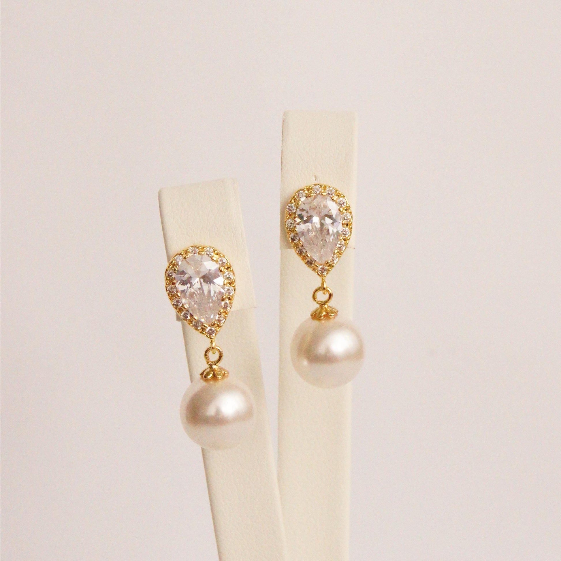 Brautschmuck Set mit Perlen