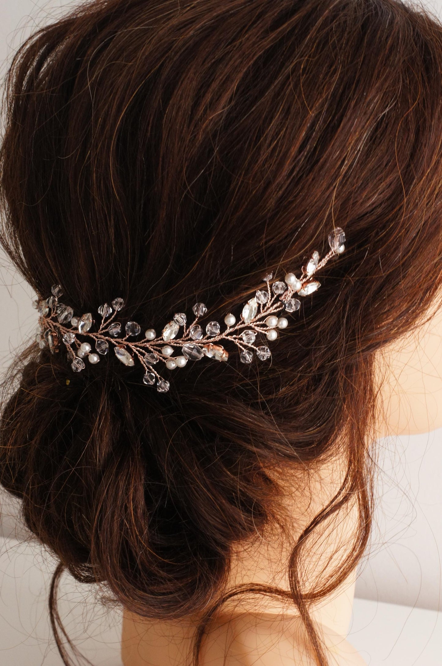 Braut Haarschmuck mit Perlen