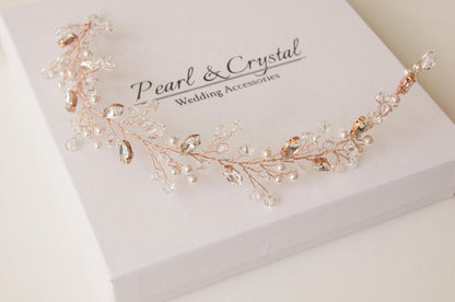 Braut Haarschmuck mit Perlen