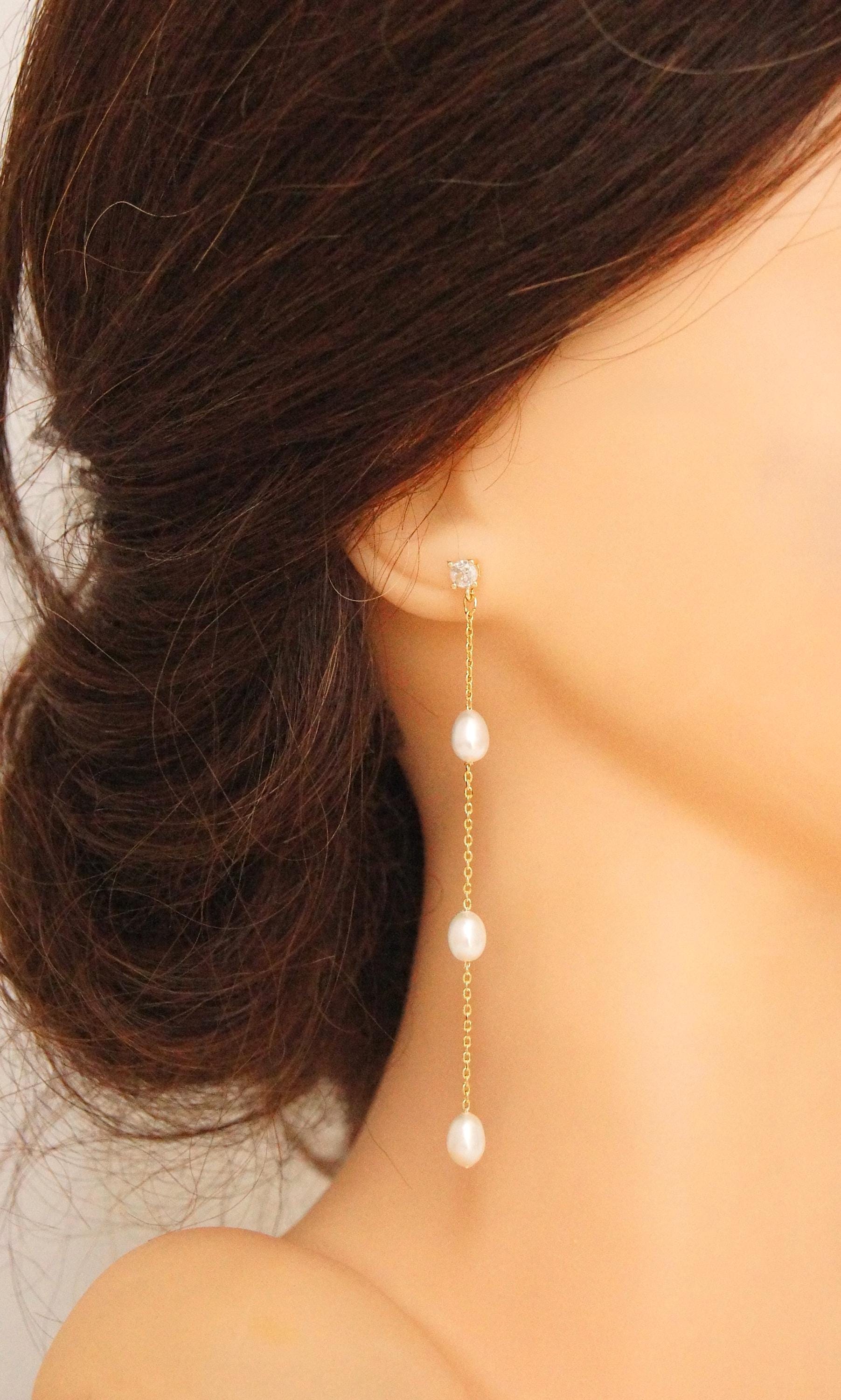 Brautschmuck Set mit Perlen