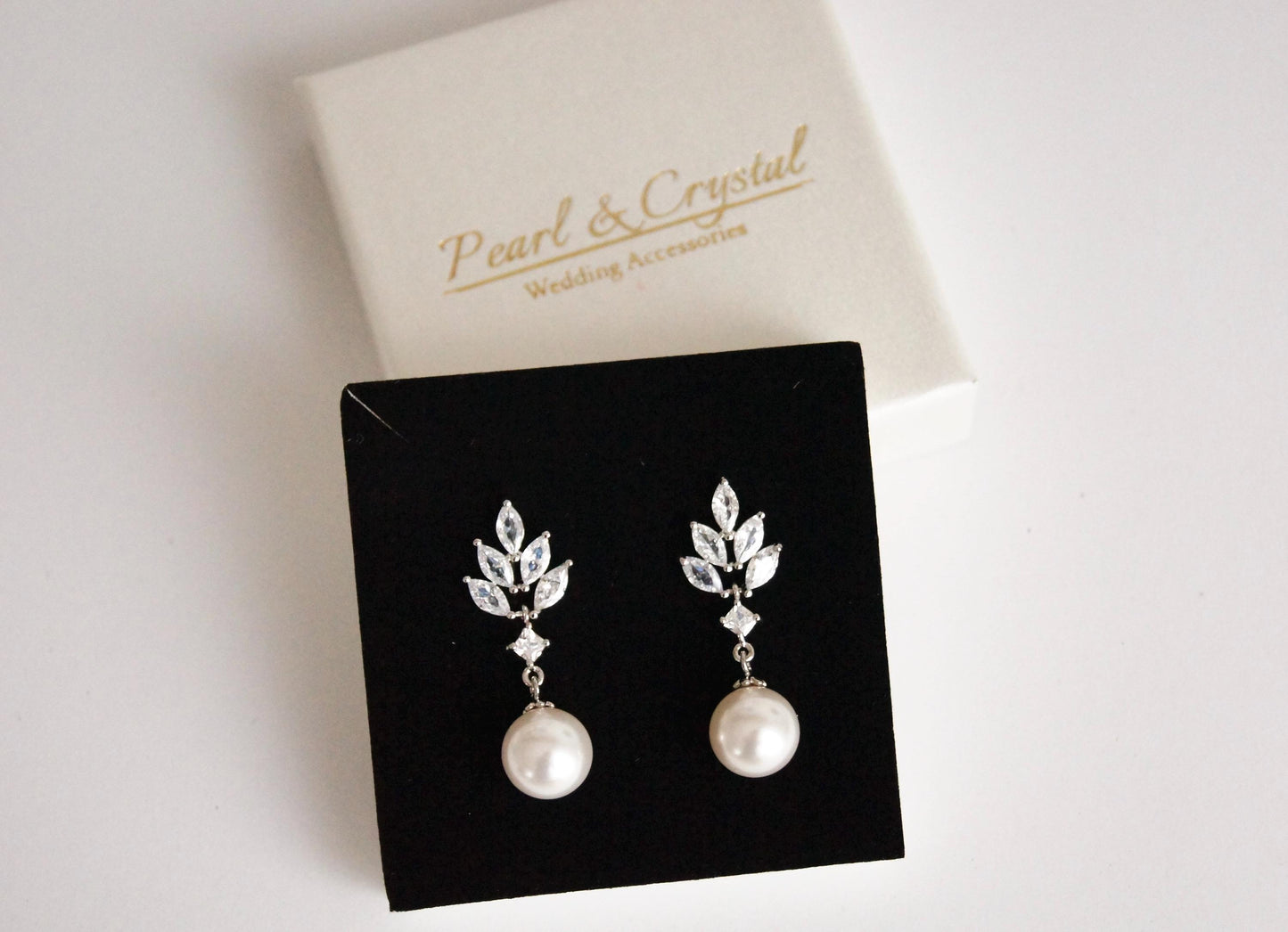 Brautschmuck Set mit Perlen