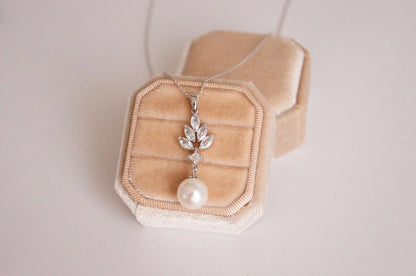 Brautschmuck Set mit Perlen