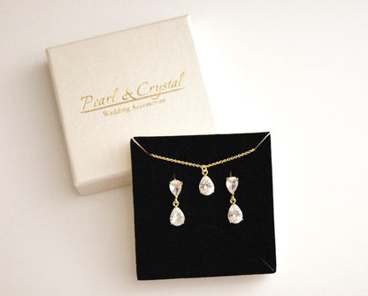 Elegante Brautschmuck Set