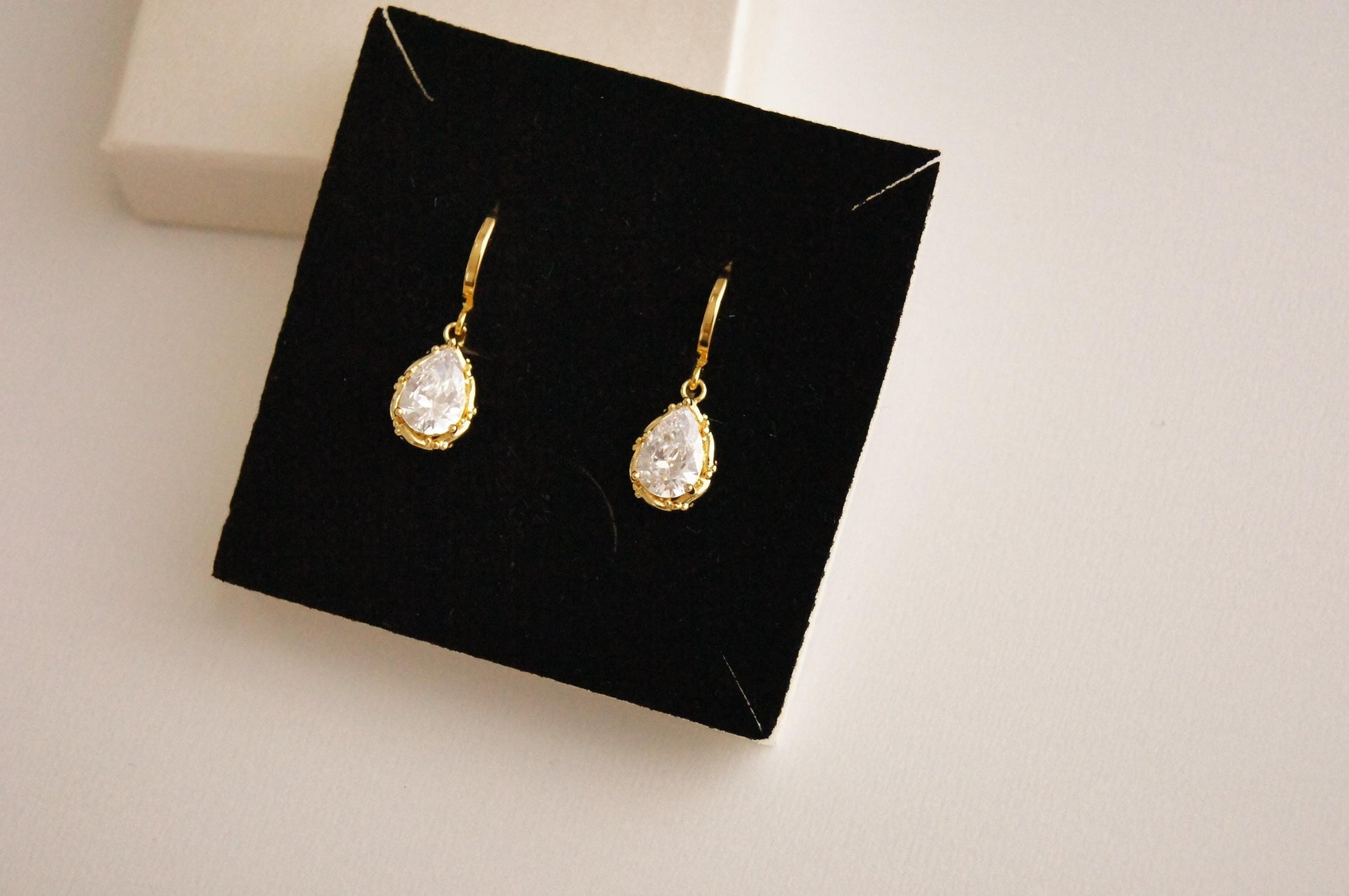 Braut Ohrringe mit Zirkonia