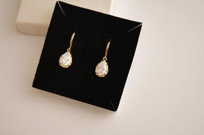 Braut Ohrringe mit Zirkonia