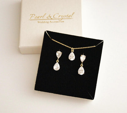 Elegante Brautschmuck Set