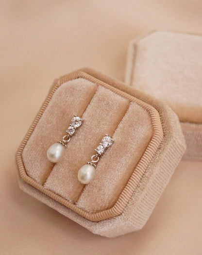 Brautschmuck Set mit Perlen