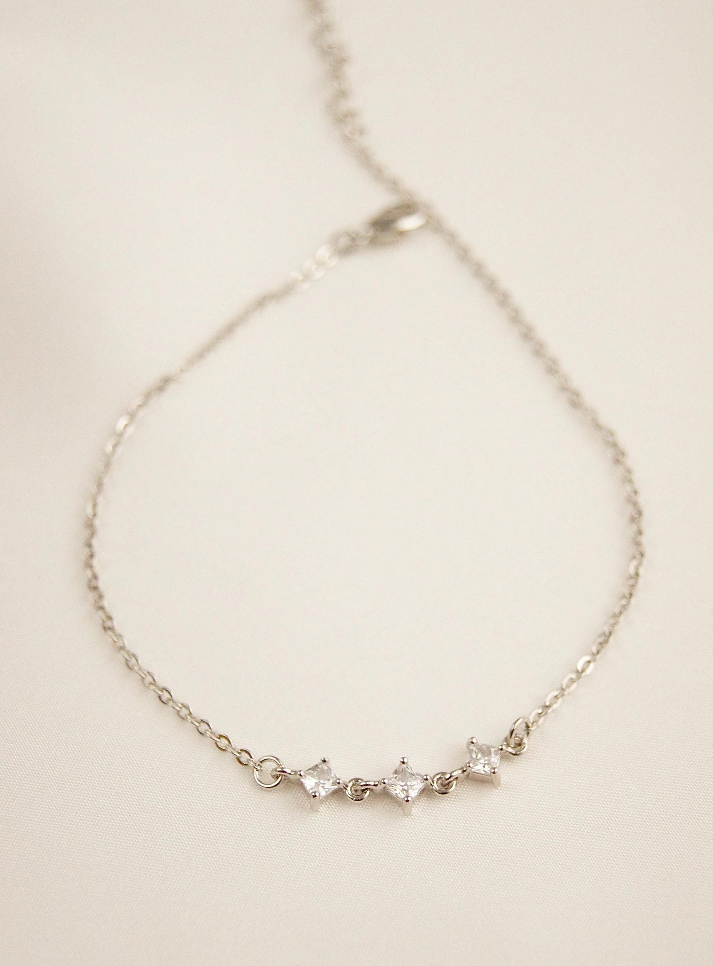 Braut Lange Ohrringe mit Zirkonia