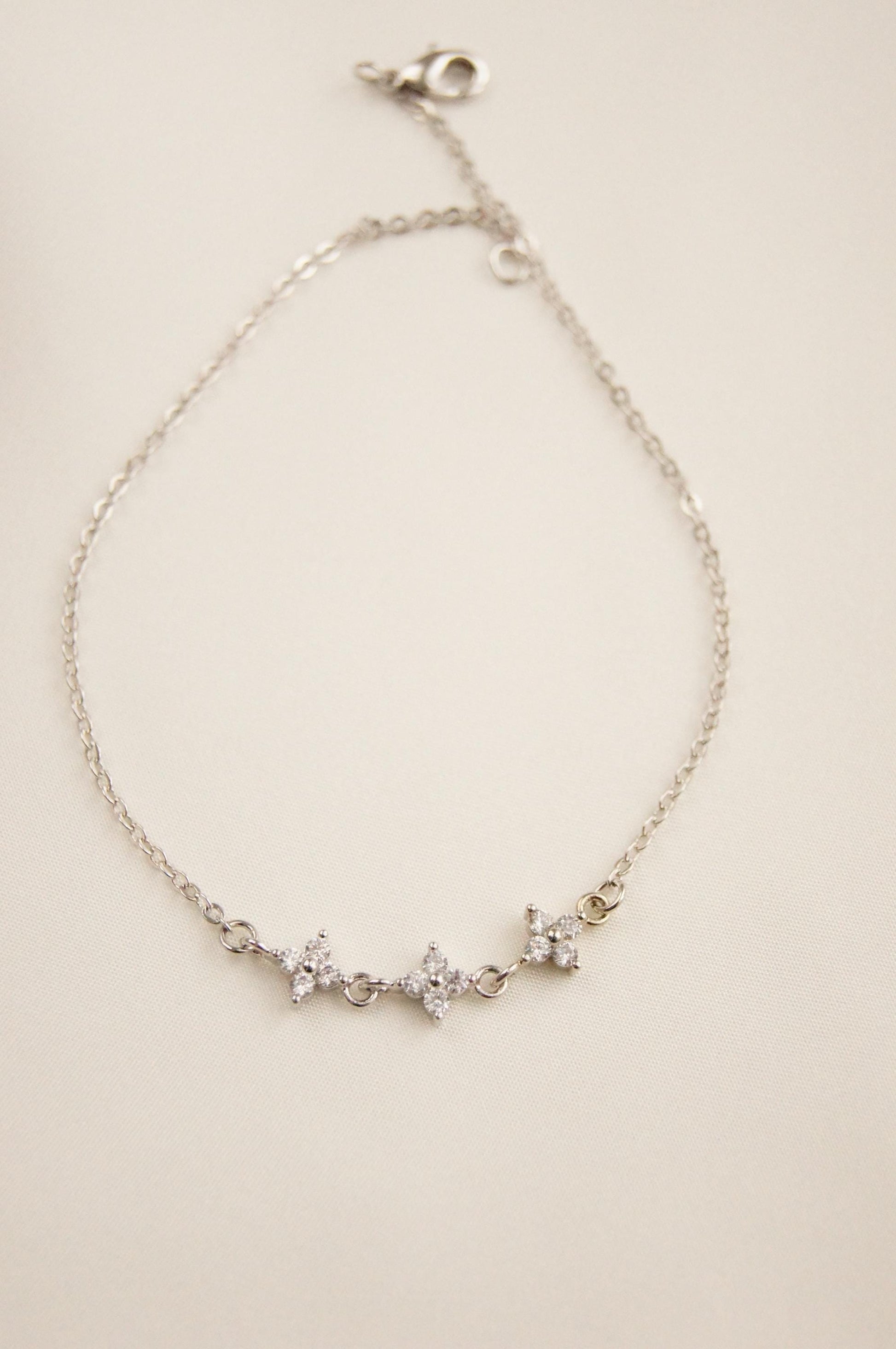 Zierliche Braut Armband