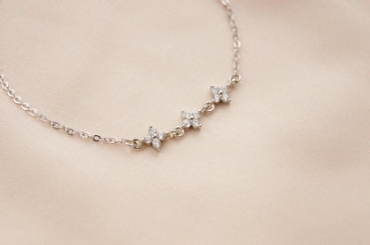 Zierliche Braut Armband